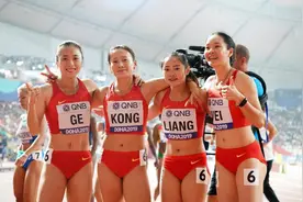 中国女子短跑运动员既有阳刚之气的，也有赏心悦目的图片