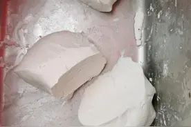 今天第一次做糖油果子，很成功哦图片