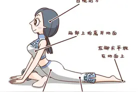 拉伸就能减肚子！每天60次，脂肪没了，肚子一天比一天平图片