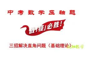 中考数学压轴题：三招解决直角问题（基础理论）图片