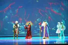 精彩！大型儿童剧《洛克王国魔法学院》在石碣上演~图片
