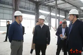 重庆合川：徐万忠调研天顶汽车城部分企业及在建项目图片