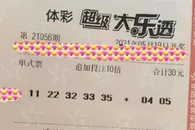 2倍+5倍+10倍追加！今晚大乐透第056期倍投实票亮相出击啦图片