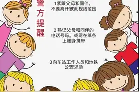 地铁萌娃平安乘车指南图片