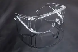 厂家定制透明百叶窗护目镜防尘防雾防飞溅防冲击劳保骑行眼镜批发图片