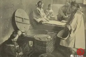 清末照片吃饺子图片