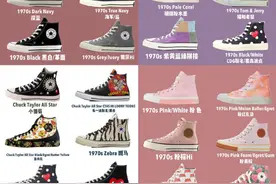 匡威1970s敲好看配色图片