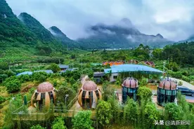 深居深山，浸潭桃源有一个吃住游玩一体的度假村！快来玩图片