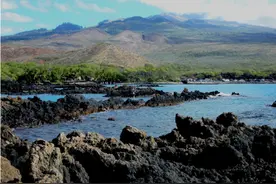 夏威夷火山 探索熔岩通道图片