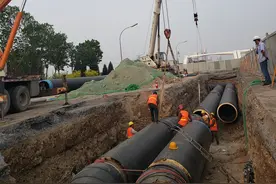 大唐集中供热相关工程施工正酣！供热面积增加300多万平方米 涉及45个小区图片