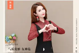 2020秋季新款职业装连衣裙图片