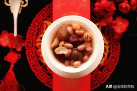 大年初一，不管贫穷或富贵，家中都要喝五福汤，牛年好事不断图片