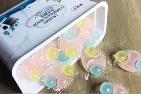 广东新式“洗衣凝珠”一出，洗衣粉没人用，去污力强，温和不伤手图片