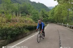 温丽交界西天骑行，风景如画！图片