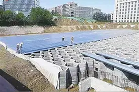 “清河安宁庄蓄水池工程”为雨水找“出路”图片