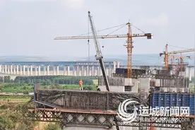 开放将添新通道——走进临猗黄河大桥及引线项目和运三高速连接线项目工地图片
