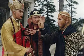 演员黑子再扮“无天佛祖”，想起《西游记后传》，眼神仍犀利可怕图片