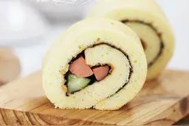 蛋糕居然还能这么吃，简单方便还好吃，少糖少放油，小孩子都喜欢图片
