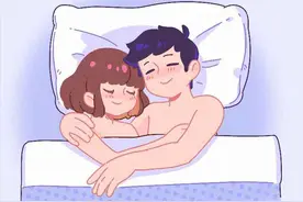 男生裸睡的好处真是太太太太太多了！（漫画）图片