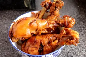 鸡腿最好吃的做法，肉香软烂脱骨，一次做一大锅鸡腿不够吃图片