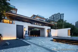 海珠区也有别墅？中冶逸璟公馆！中式院邸，填补海珠老区别墅空白图片