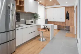 看过不下千套案例，才发现简装真的高级，她家115㎡住着超解压图片