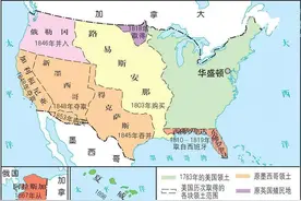 美国建国之初只有13个州，大部分国土是买来的？图片