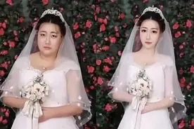 爸妈拍了一组婚纱照纪念10周年，儿子看完笑了：这真的是我妈？图片
