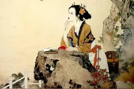 《醉花阴》：莫道不消魂，帘卷西风，人比黄花瘦图片