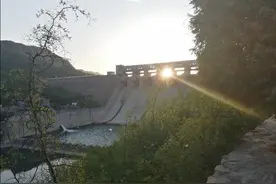 朱庄水库骑行记。图片