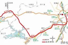 杭州到黄山的杭黄高铁，为什么不走直线呢？图片
