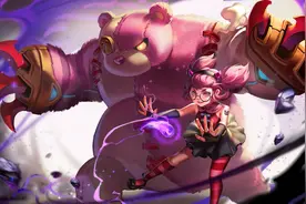 王者荣耀：安琪拉原画壁纸大全，魔法厨娘，心灵骇客，玩偶对对碰图片
