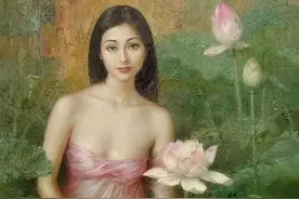 用油画展现东方风韵——画家刘文进的人物油画图片