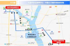 金一路沂河大桥施工完毕，K6/K201/K35/K38/K215路公交终于不用绕行了，7月21日起恢复原线路运营图片