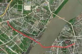 重磅！又一过江通道开建，江北大道到中央门15分钟图片