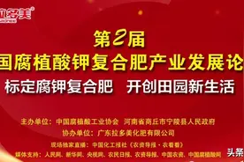 腐植酸钾复合肥︱赋能养土•提质•增效图片