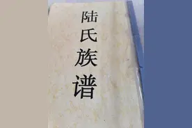 沛县《黜霸堂陆氏家族》族谱图片