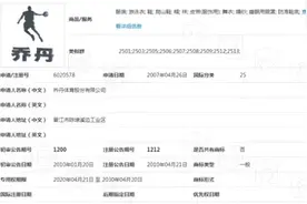中国乔丹体育侵权案终审败诉，乔丹+图形商标被撤！图片