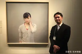 他画幅“湿身少女”，为何能超越冷军？专家：放大10倍看眼神图片