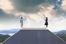 两位“大侠”决战江城之巅，上演惊心动魄的“武林争霸”图片