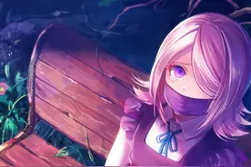 《弹丸论破》忌村静子，动漫全面屏壁纸，软弱又有点不善于表达图片