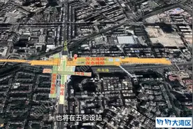 解读2-深大城际规划，龙胜站-民治北站-五和站-白泥坑站图片