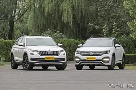 师出同门，各有造诣，斯柯达柯迪亚克对比大众探岳图片