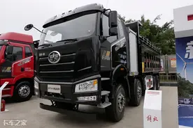 490马力12挡AMT，2小时充满电，解放J6电动自卸车来了图片