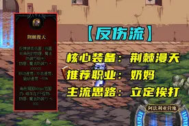 DNF：命运抉择3大顶尖套路！懒人必备反伤流，飞天才是版本答案图片