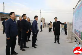 省农业农村厅党组书记、厅长李旺泽来临泽县调研图片