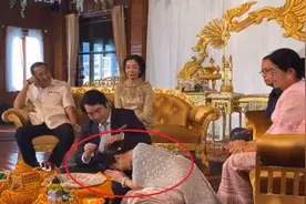 泰国人结婚时，为啥女人要趴在地上？看完他们的婚礼后大开眼界图片