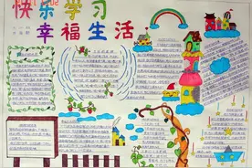 「好物分享12」小学手抄报模板图片