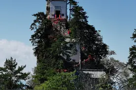 排名第一的最险寺庙，被任道长命名的秦岭第一仙境，知道在哪里吗图片