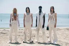 Rick Owens 2022春夏男装｜优雅的嬉皮士图片